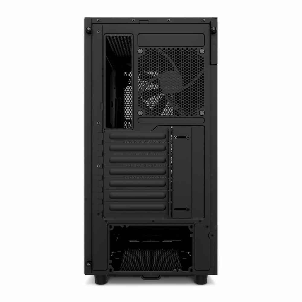 (image for) NZXT H5 Flow Black Mid Tower Tempered Glass Gaming Case